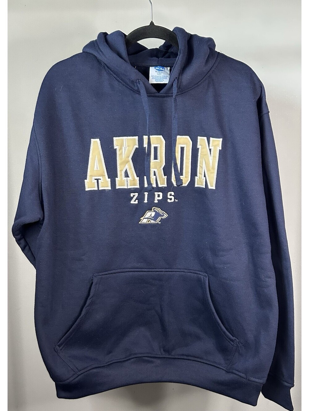 University of Akron Zips NCAA Hoodie Men’s Size Large